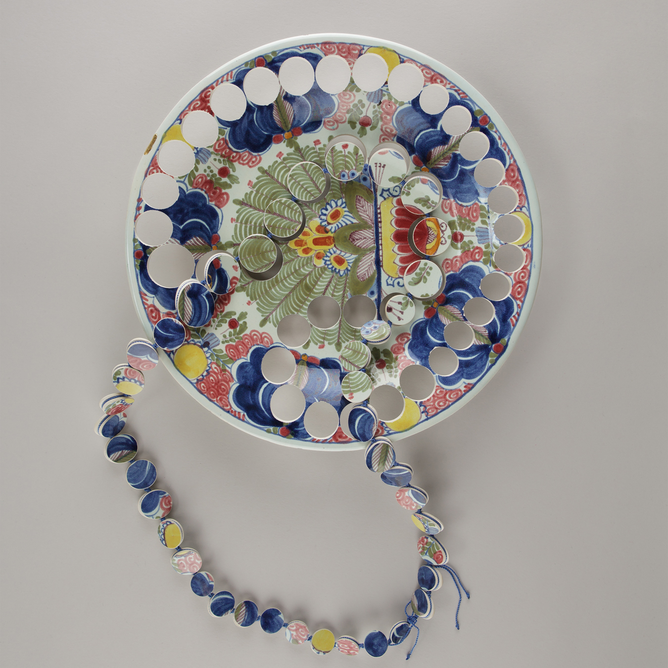 Bild 1 Coloured ‘Oud Delft’ Kitchen Necklace